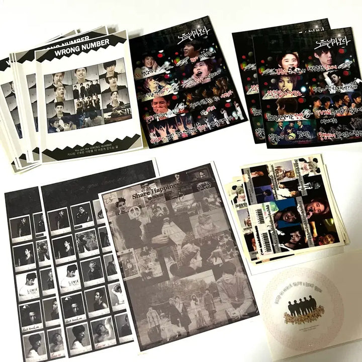 [BUNJANG] TVXQ! / JYJ / O55H1ST Sticker Bundle Set / 동방신기 구동방신기 오방신기 동방신기 JYJ 비공굿 스티커