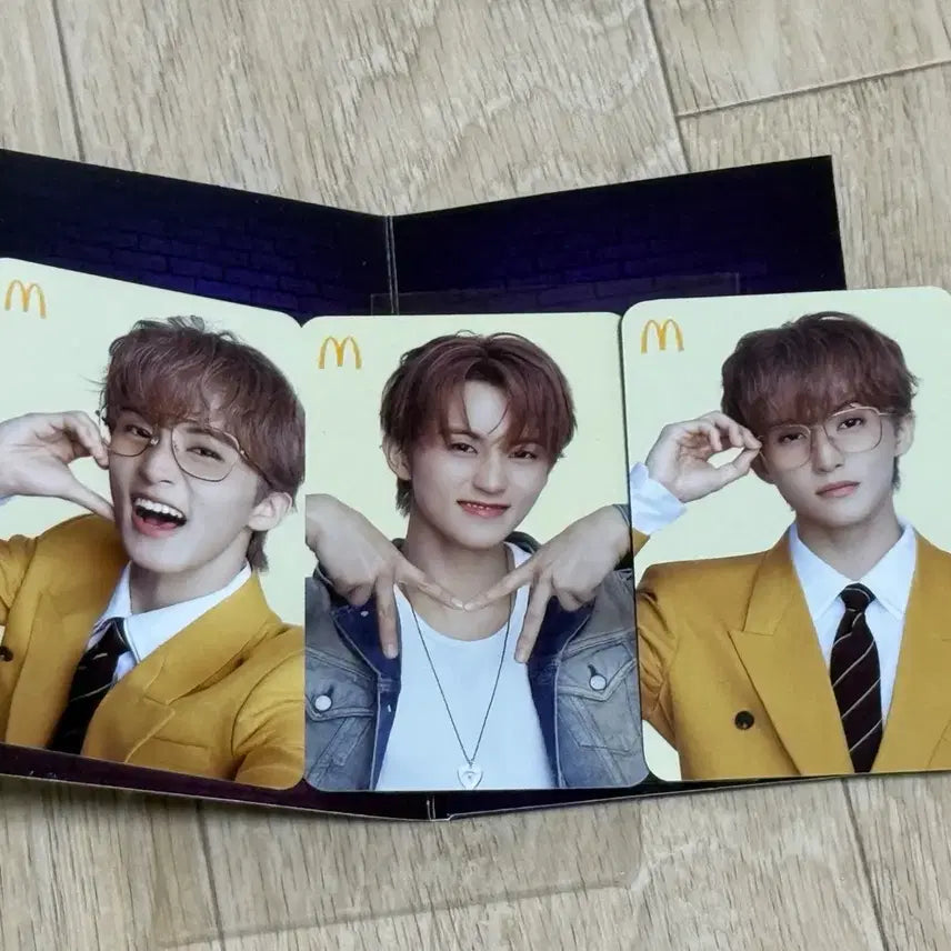 [BUNJANG] NCT Mark Photocard 3-Set / 맥도날드 마크 포카 3종세트