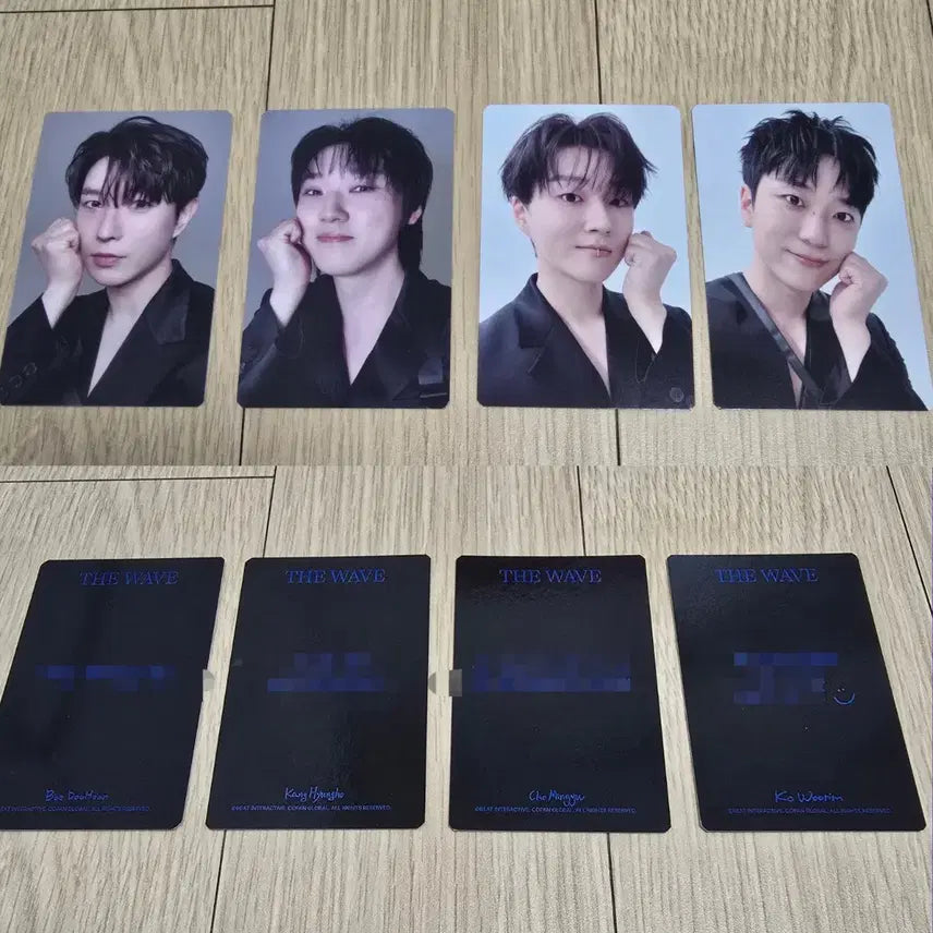 [BUNJANG] Forestella The Wave POB Message Photocard Set / 포레스텔라 더 웨이브 특전 메세지 포토카드4장