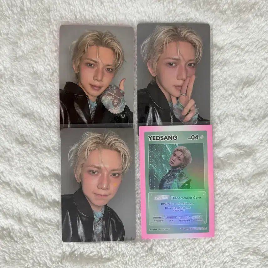 [BUNJANG] ATEEZ Golden Hour : Part.1 Yeosang Trading Card Set / 에이티즈 골든아워 5 톡톡 미공포 니가 내 별이다 앨포 앨범 포카 여상