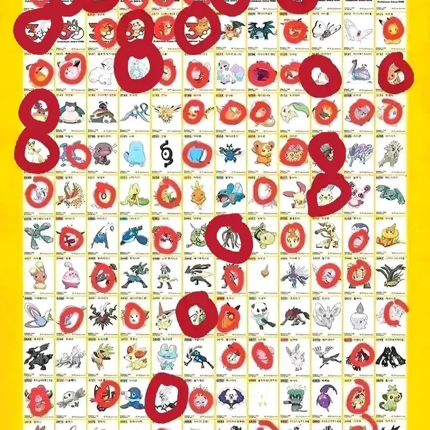 [BUNJANG] Pokemon Stickers (Tteobuseal) Trading and Sale / 포켓몬 띠부씰 교환,판매합니다