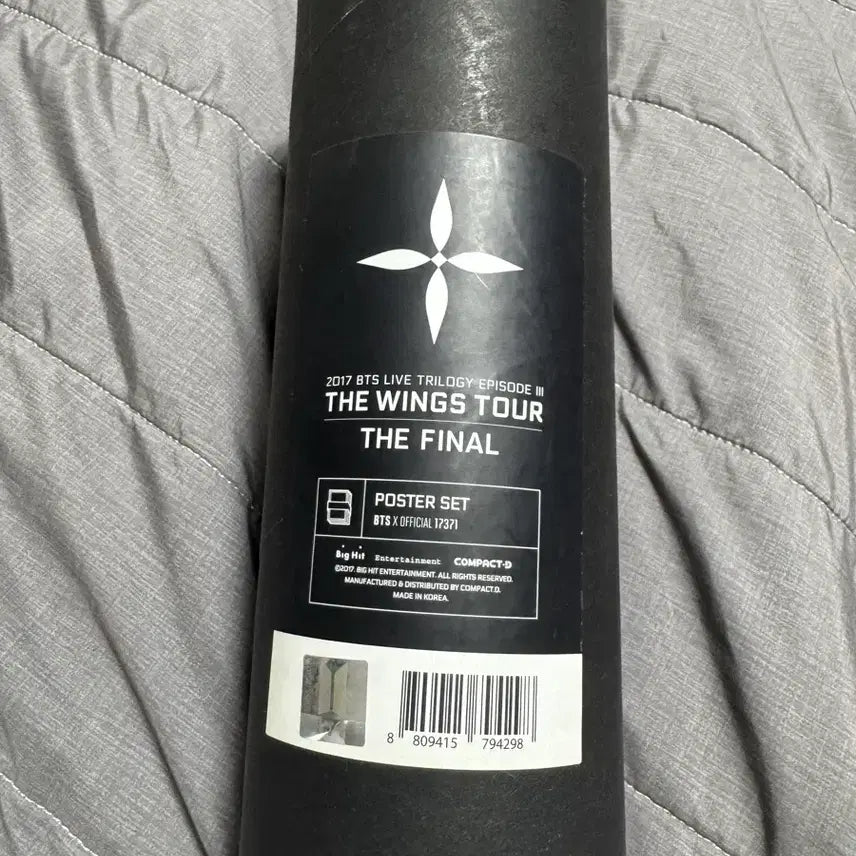 [BUNJANG] BTS 2017 Wings Tour The Final Poster Set / 방탄소년단 2017 WINGS TOUR THE FINAL 포스터 세트