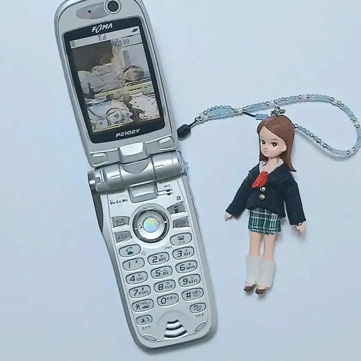 [BUNJANG] Mock-up Phone Y2K Phone with Licca Strap / 목업폰 모형폰 y2k폰 리카스트랩