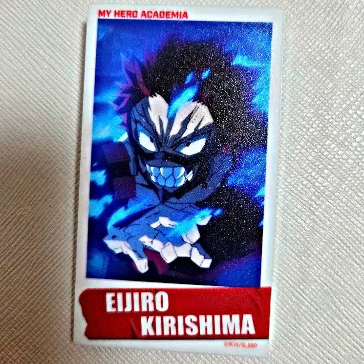 [BUNJANG] My Hero Academia Kirishima Eijiro Nametag Badge / 나히아 히로아카 키리시마 네임테그 뱃지
