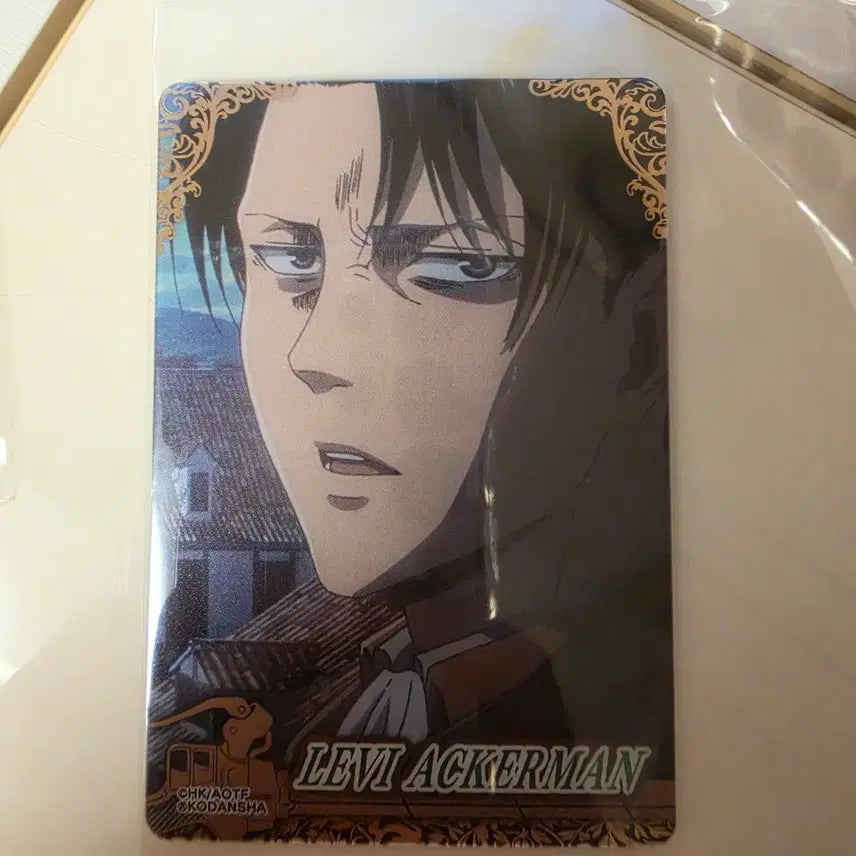 [BUNJANG] Attack on Titan Levi Ackerman Photocard / 진격의거인 리바이 포토카드