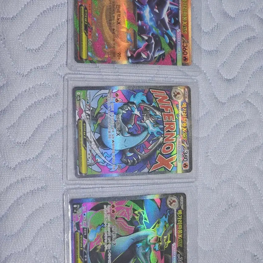 [BUNJANG] Mega Charizard X EX RR SR MA Set / 메가리자몽x ex rr sr ma 세트