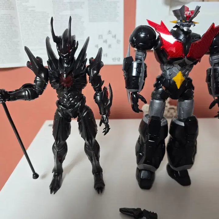 [BUNJANG] Dark Lughiel &amp; Mazinger Zero Plastic Model Kit / 프라모델 판매 다크 루기엘,마징가 제로