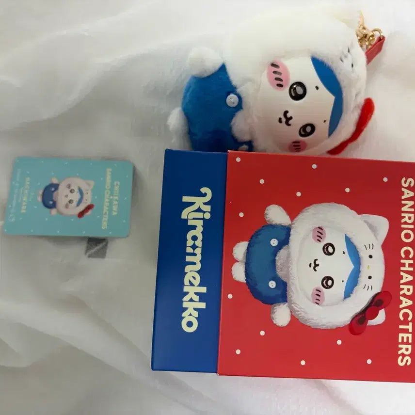 [BUNJANG] Kirameko Chiikawa Sanrio Character Plush Doll / 키라메코 치이카와 산리오 캐릭터 인형