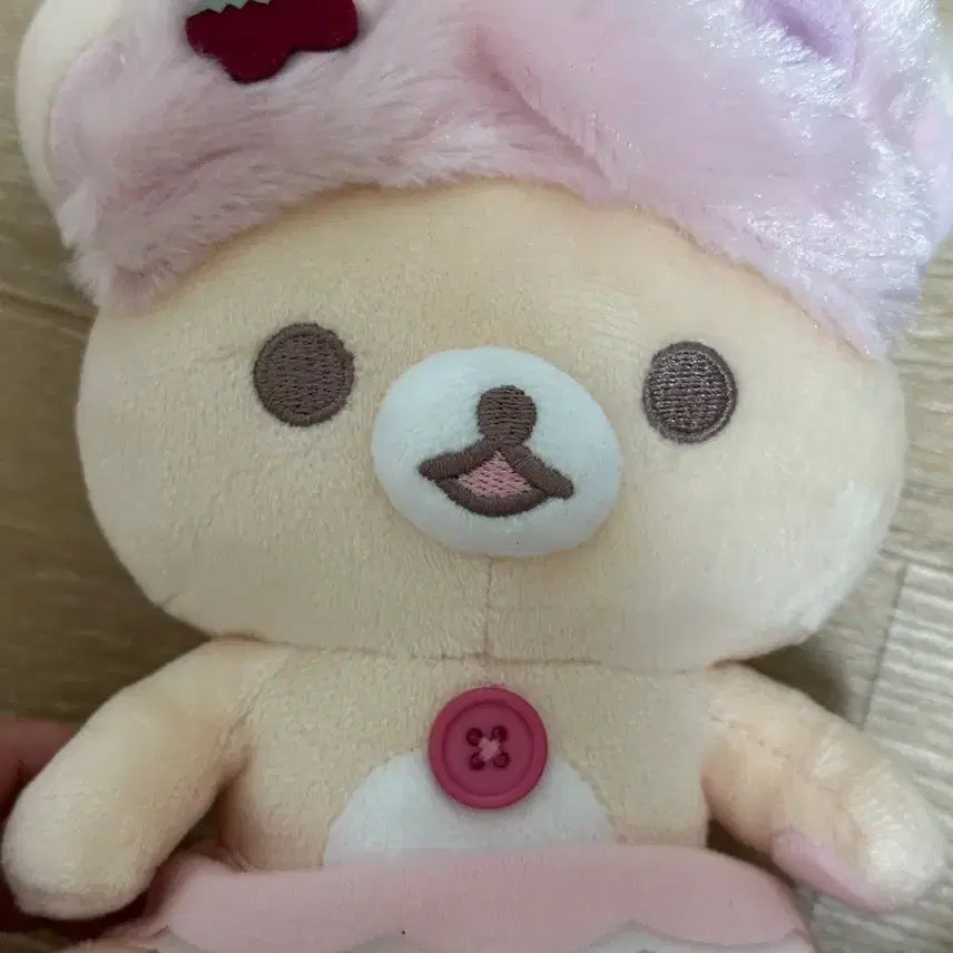[BUNJANG] Rilakkuma Strawberry Cat Plush / 코리락쿠마 스트로베리캣