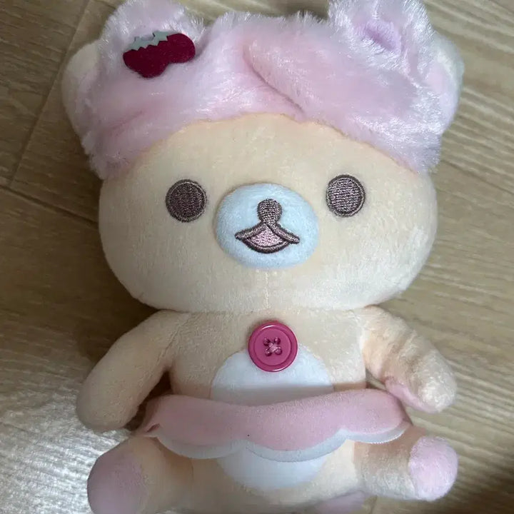 [BUNJANG] Rilakkuma Strawberry Cat Plush / 코리락쿠마 스트로베리캣