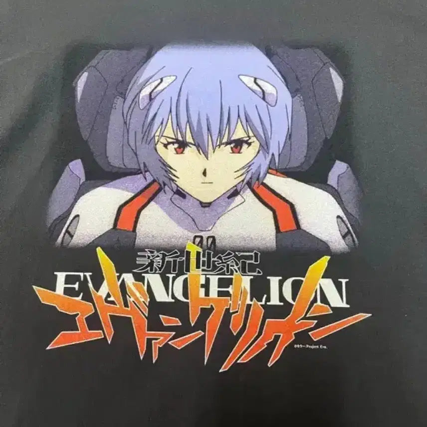 [BUNJANG] Evangelion x Mahagrid Ayami Rei T-Shirt M / 에반게리온 X 마하그리드 아야나미 레이 티셔츠 M