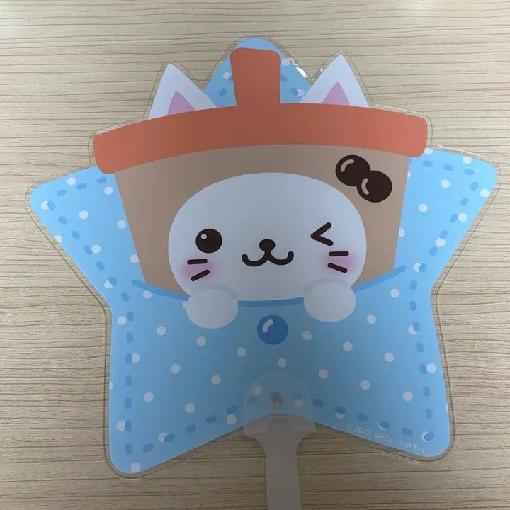 [BUNJANG] NCT WISH YUSHI Bubble Cat Fan / 엔시티위시 에이네이션 유우시 버블냥 부채