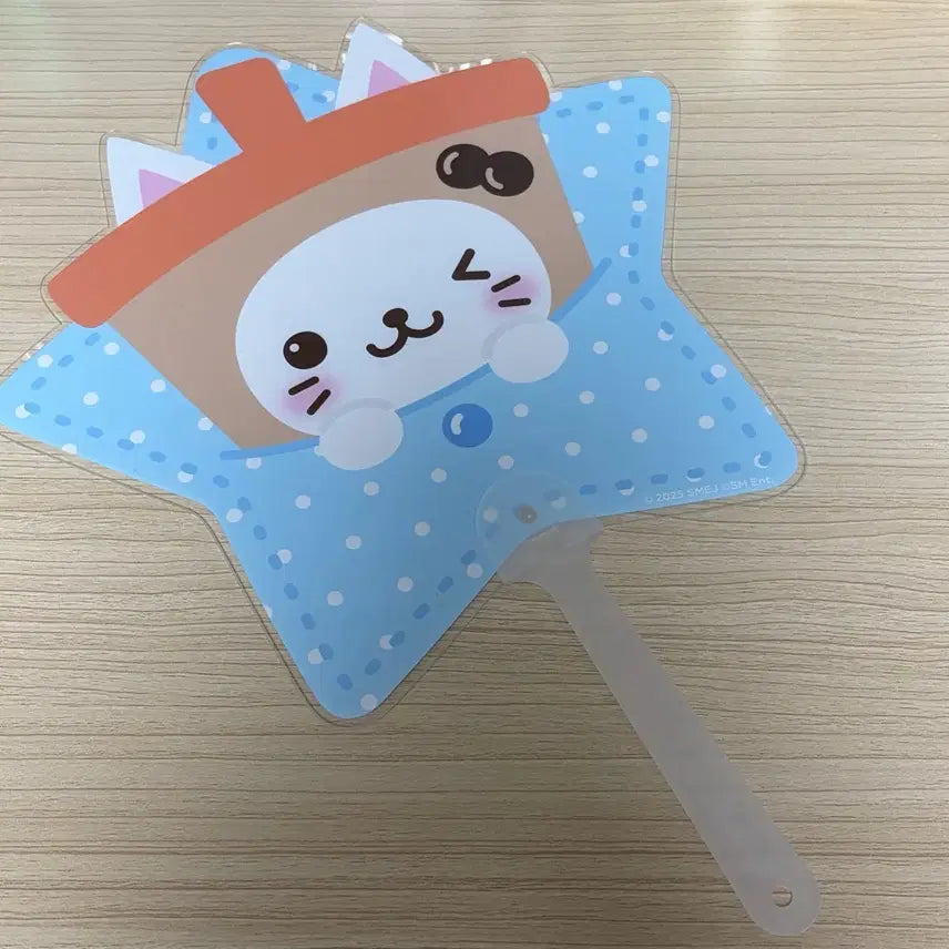 [BUNJANG] NCT WISH YUSHI Bubble Cat Fan / 엔시티위시 에이네이션 유우시 버블냥 부채