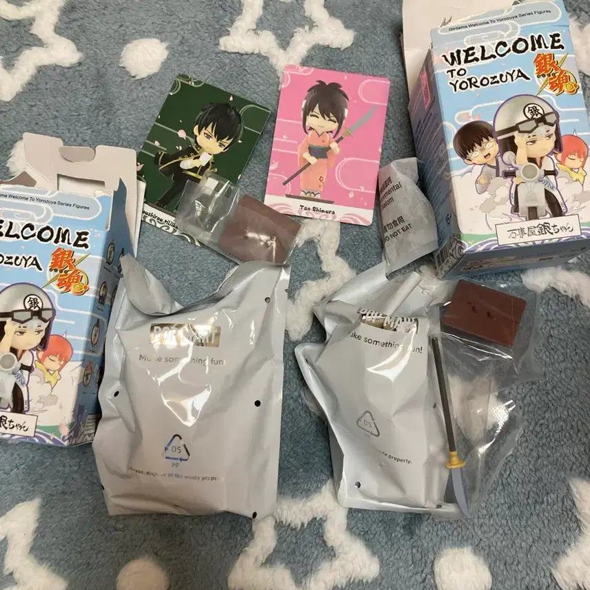 [BUNJANG] Gintama Pop Mart Hijikata &amp; Okita Figure Bundle Set / 일괄가 은혼 팝마트 히지타카 오타에 일괄