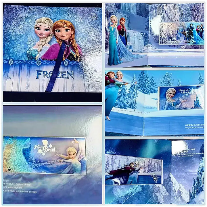[BUNJANG] Disney Frozen Elsa Anna Limited Edition 4-Piece 3g .999 Silver Coin Set / 기념은지폐 한정판 4종세트 3g.999 디즈니