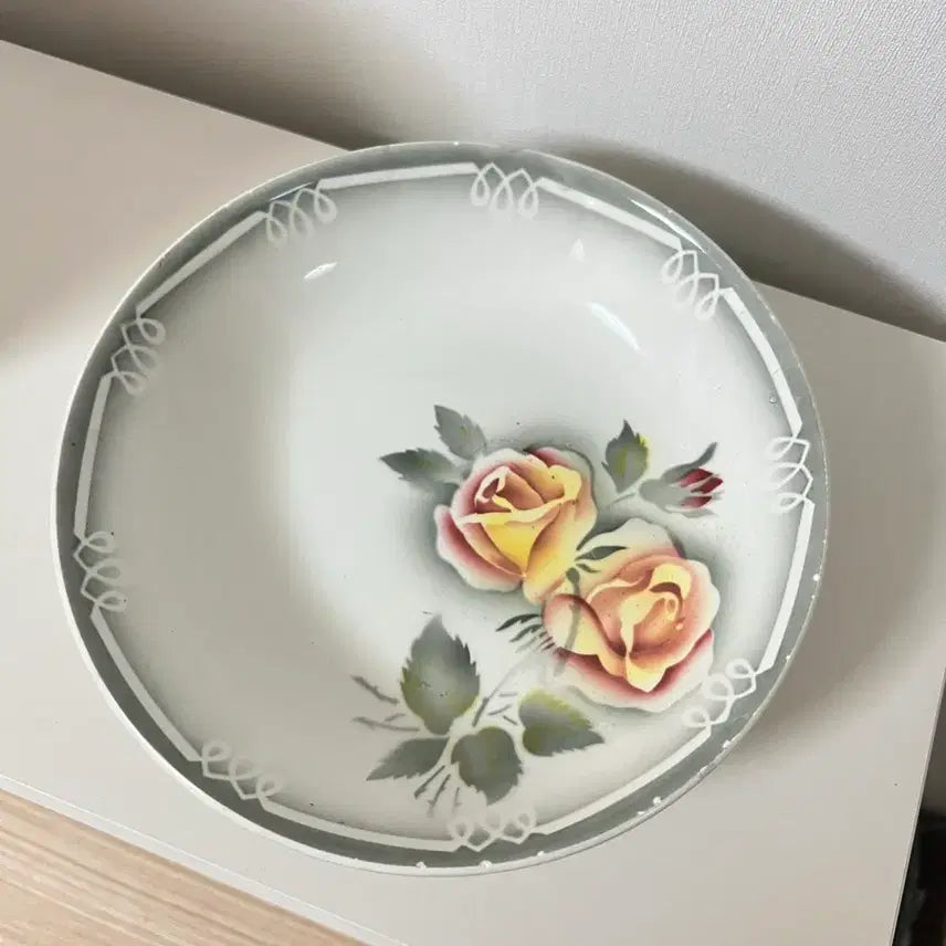 [BUNJANG] French Vintage Digoin Pasta Bowl / 프랑스 빈티지 디구앙 파스타볼