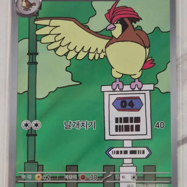 [BUNJANG] Pokemon Card Pidgeot 119/108 AR / 두. 포켓몬카드 피죤 119/108 AR