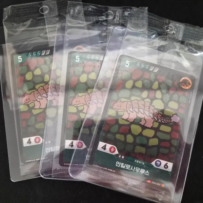 [BUNJANG] Jurassic World TCG Ankylosaurus Promo (Sealed) / 쥬라기월드 tcg 안킬로사우루스 프로모 미개봉