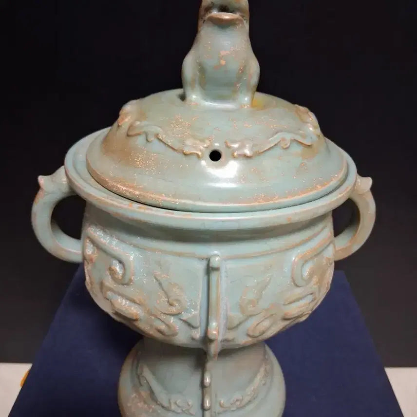 [BUNJANG] Song Dynasty Yaozhou Celadon Incense Box / 송대 여요 향합