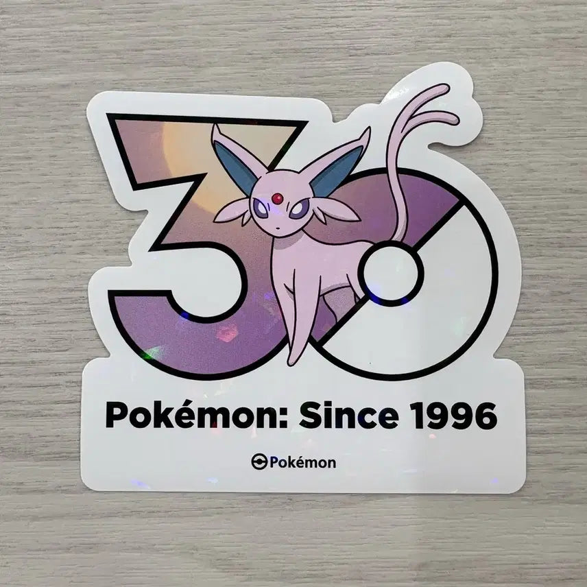 [BUNJANG] Pokemon 30th Anniversary Eevee Sticker / 포켓몬 포켓몬스티커 30주년 에브이 스티커