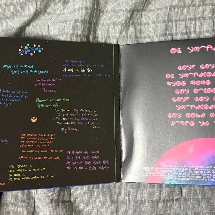 [BUNJANG] BTS My Universe 1st Press CD / BTS 방탄소년단 마이 유니버스 1차 CD
