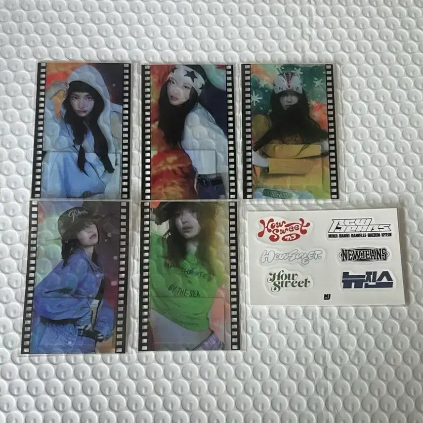 [BUNJANG] NewJeans Aladdin Lucky Draw Film Photocard Set / 뉴진스 알라딘 특전 필름형 포토카드