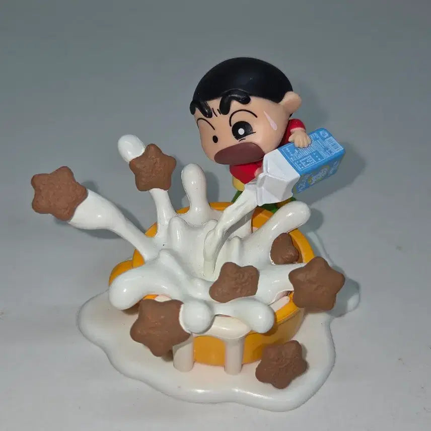 [BUNJANG] Crayon Shin-chan Cooking Rement Random Figure (Choco-bat) / 짱구 요리 리멘트 랜덤 피규어 ( 초코비 시리얼 )