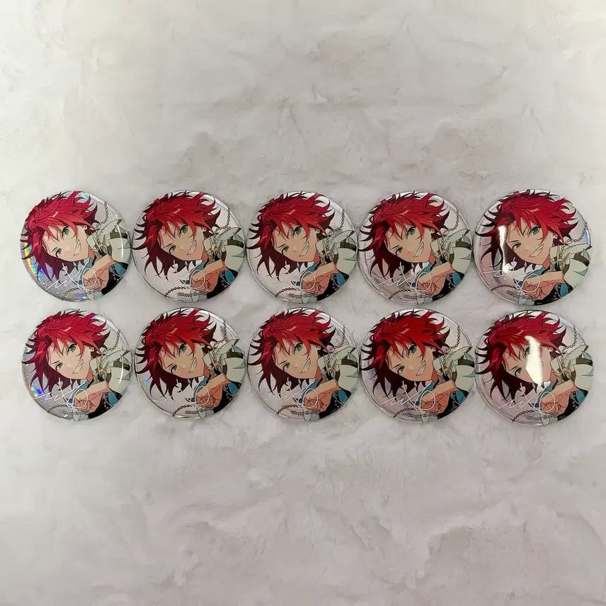 [BUNJANG] Ensemble Stars! Mao Isara 9th Anniversary Can Badge Set (10 pcs) / 앙상블스타즈 앙스타 9주년 마오 캔뱃지 10개 이사라마오