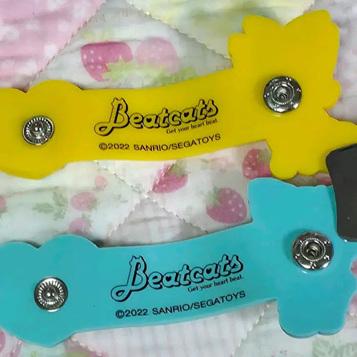 [BUNJANG] Sanrio Beatcats BIG Rubber Cord Band Cable Holder Gacha Full Set (Discontinued) / 산리오 비트캣츠 Beatcats BIG 라버 코드밴드 케이블홀더 가챠 6종 풀세트 올클 단종