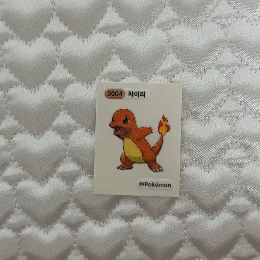 [BUNJANG] Pokemon Charmander Sticker / 포켓몬 파이리 띠부씰