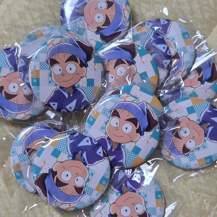 [BUNJANG] Nintama Rantarou Shozaemon Can Badge Bundle Set / 닌타마 란타로 쇼자에몽 캔뱃지 15개 일괄