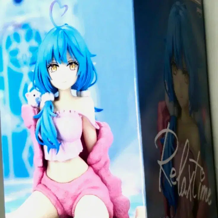 [BUNJANG] Hololive Yukihana Lamy Relax Time Figure (Sealed) / 홀로라이브 