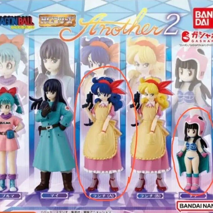 [BUNJANG] Dragon Ball HG Another 2 Figure Gacha (Launch, Chi-Chi) / 드래곤볼 HG another 2 피규어 가챠 (런치, 치치)