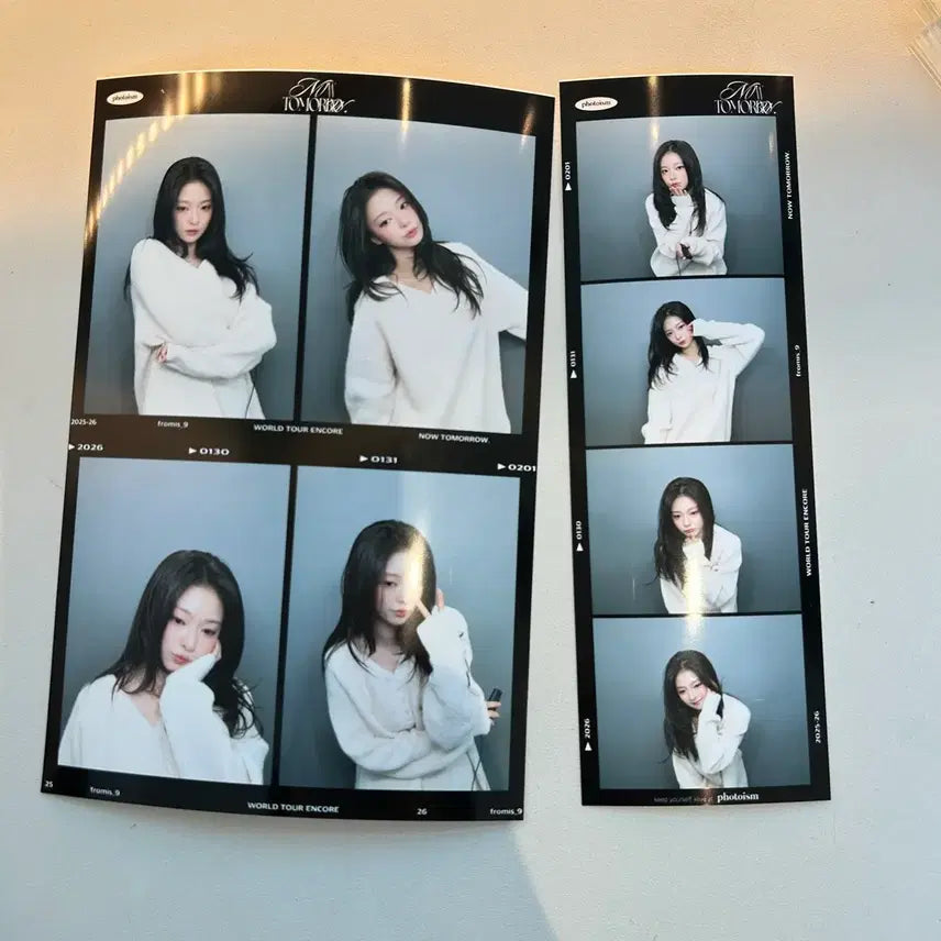 [BUNJANG] fromis_9 In-Seong Concert Frame Life Four Cuts Snappyism Photoism Lee Nagyung Photocard Set / 프로미스나인 앙콘 콘서트 프레임 인생네컷 스내피즘 포토이즘 이나경
