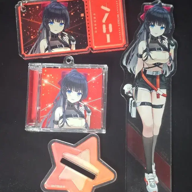 [BUNJANG] Stellive Shirayuki Hina Acrylic Set 2023 AGF Bundle / 2023 AGF 스텔라이브 시라유키 히나 아크릴 세트 일괄