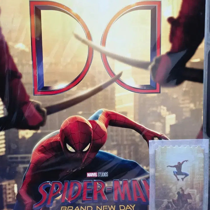 [BUNJANG] Spider-Man Brand New Day Dolby Cinema Poster &amp; Official Ticket B / [Set] 스파이더맨 브랜드 뉴 데이 / 돌비 + 오티 B