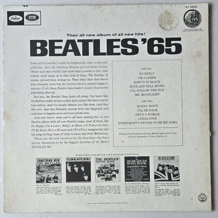 [BUNJANG] The Beatles Beatles &