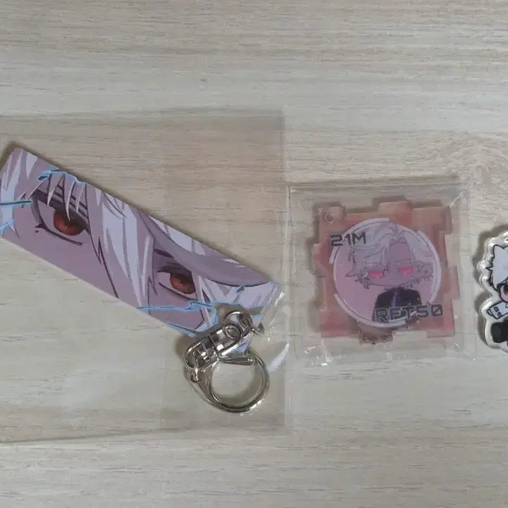 [BUNJANG] Eternity Return Aiden Keyring Bundle Set / 이터널리턴 에이든 키링 일괄