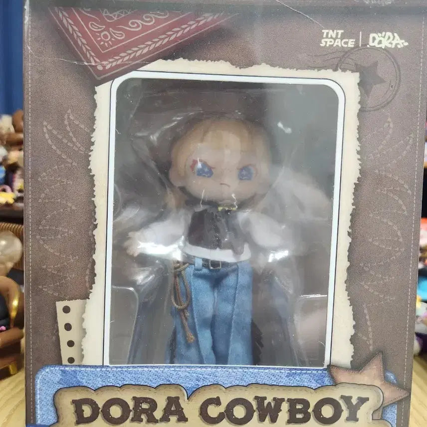 [BUNJANG] Cowboy Outfit Articulated Figure / 도라관절피규어/옷갈아입힐수있음