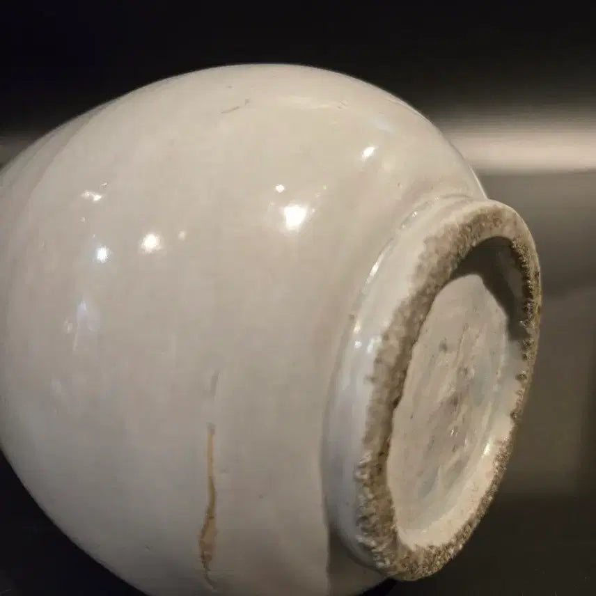 [BUNJANG] Joseon Dynasty Pure White Porcelain Sake Bottle / 순백자 주병