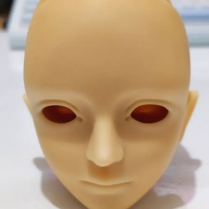 [BUNJANG] Unused Ball-Jointed Doll Head with Minor Discoloration / 구체관절인형 헤드 미사용
