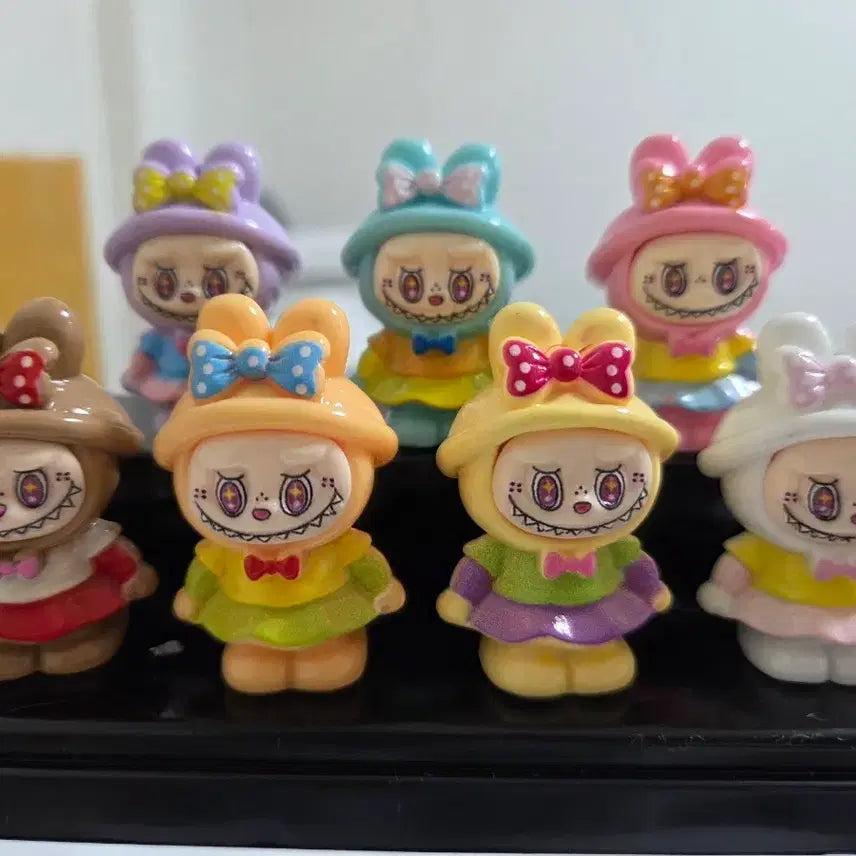 [BUNJANG] Labubu Figure 7-Piece Set / 라부부 피규어 7종 세트