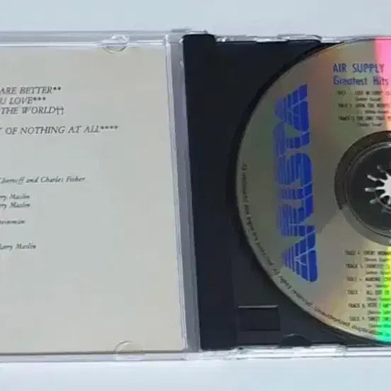 [BUNJANG] Air Supply Greatest Hits CD / 에어 서플라이 Greatest Hits 앨범 시디 CD