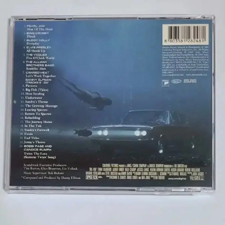 [BUNJANG] Big Fish Original Motion Picture Soundtrack CD / 빅 피쉬 영화 OST 앨범 시디 CD 팀버튼 팀 버튼 이완 맥그리거