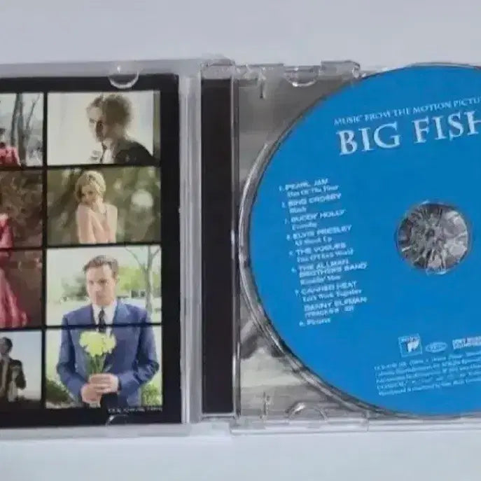 [BUNJANG] Big Fish Original Motion Picture Soundtrack CD / 빅 피쉬 영화 OST 앨범 시디 CD 팀버튼 팀 버튼 이완 맥그리거