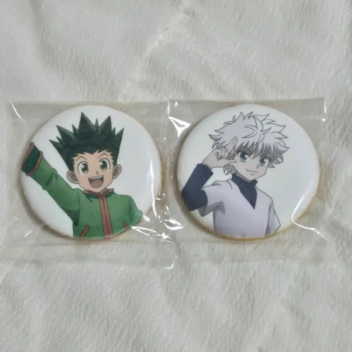 [BUNJANG] Hunter x Hunter Animate Gratte Collaboration Cookie - Gon Freecss &amp; Killua Zoldyck / 헌터헌터 애니메이트 그라떼 콜라보 카페 쿠키 / 곤 키르아