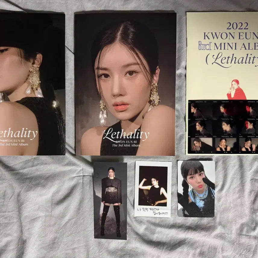 [BUNJANG] Kwon Eun Bi Mini 3rd Album Lethality Photobook Ver. A CD / 권은비 - 미니 3집 Lethality CD 앨범