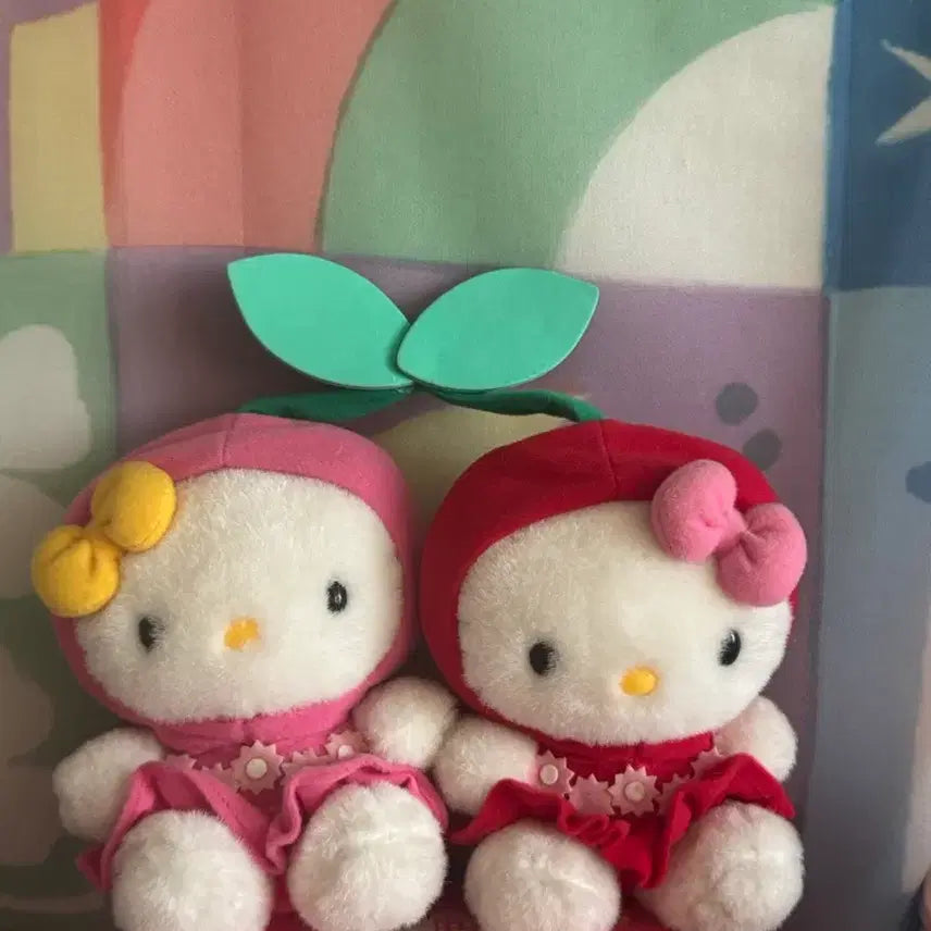 [BUNJANG] Sanrio Cherry Kitty Mimi Plush / 야마가타 체리 키티미미 인형