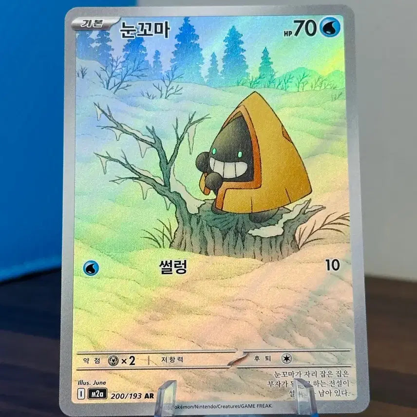 [BUNJANG] Pokemon Card Snow Toy AR / 포켓몬 카드 눈꼬마 AR