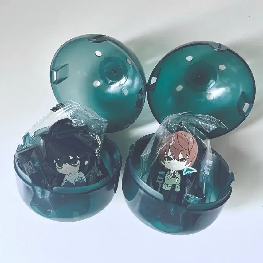 [BUNJANG] Death Note Rubber Strap L &amp; Light Bundle / 데스노트 러버스트랩 엘 라이토